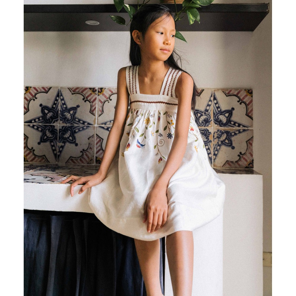 Siena Dress | Opaline Silk