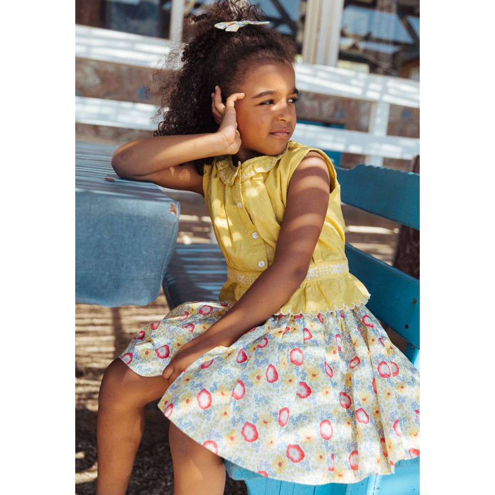 Cora Top | Misted Yellow