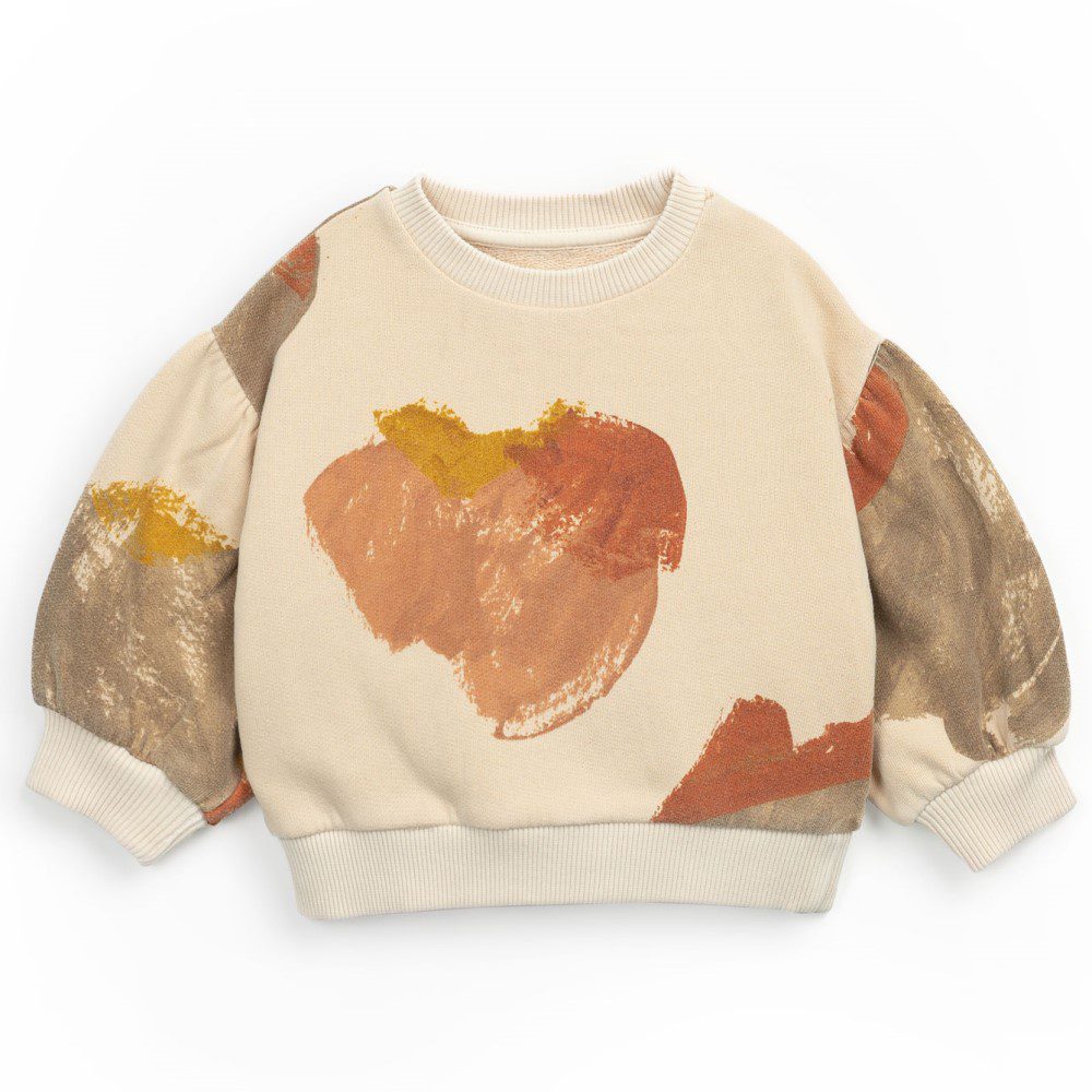 Abstract Sweater & Smooth Leggings