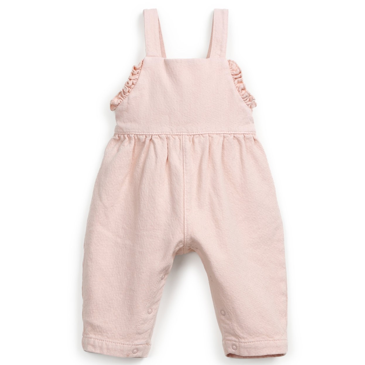 Printed Jersey L/S Top & Twill Jumpsuit