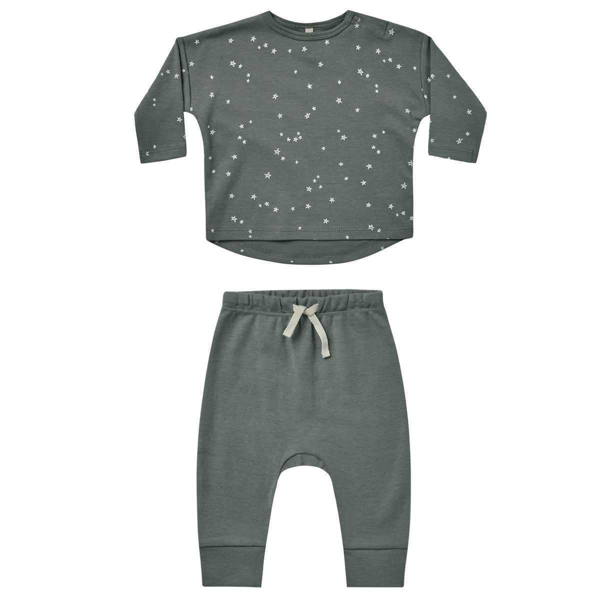 Stars Long Sleeve Tee & Dusk Drawstring Pant