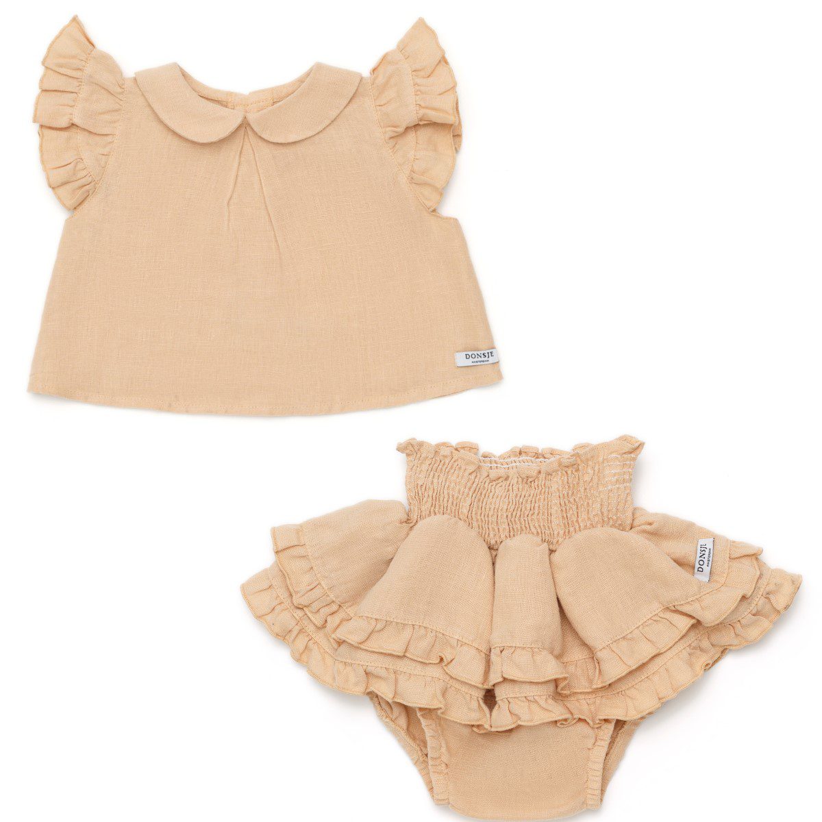 Mimi Blouse & Bloomers | Rose Latte