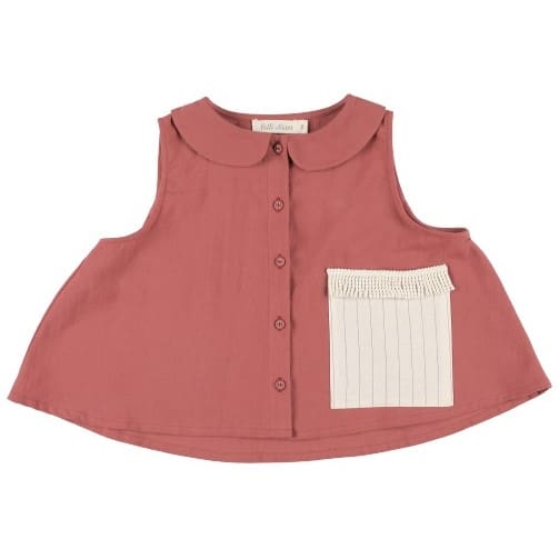 Blouse Oversize Pocket | Lava