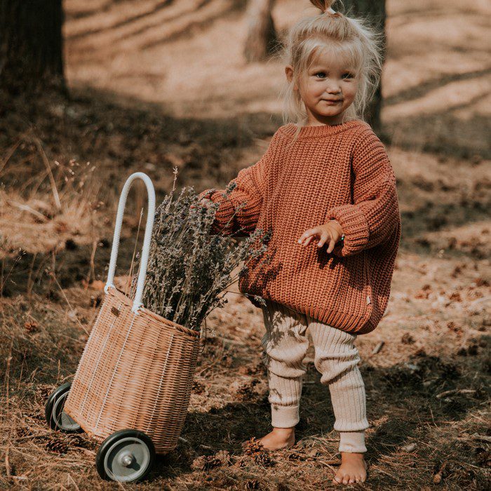 Chunky Knit Sweater | BRICK