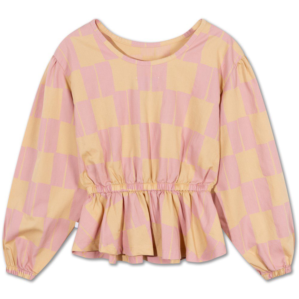 Violet Top | Soft Pink Tiles