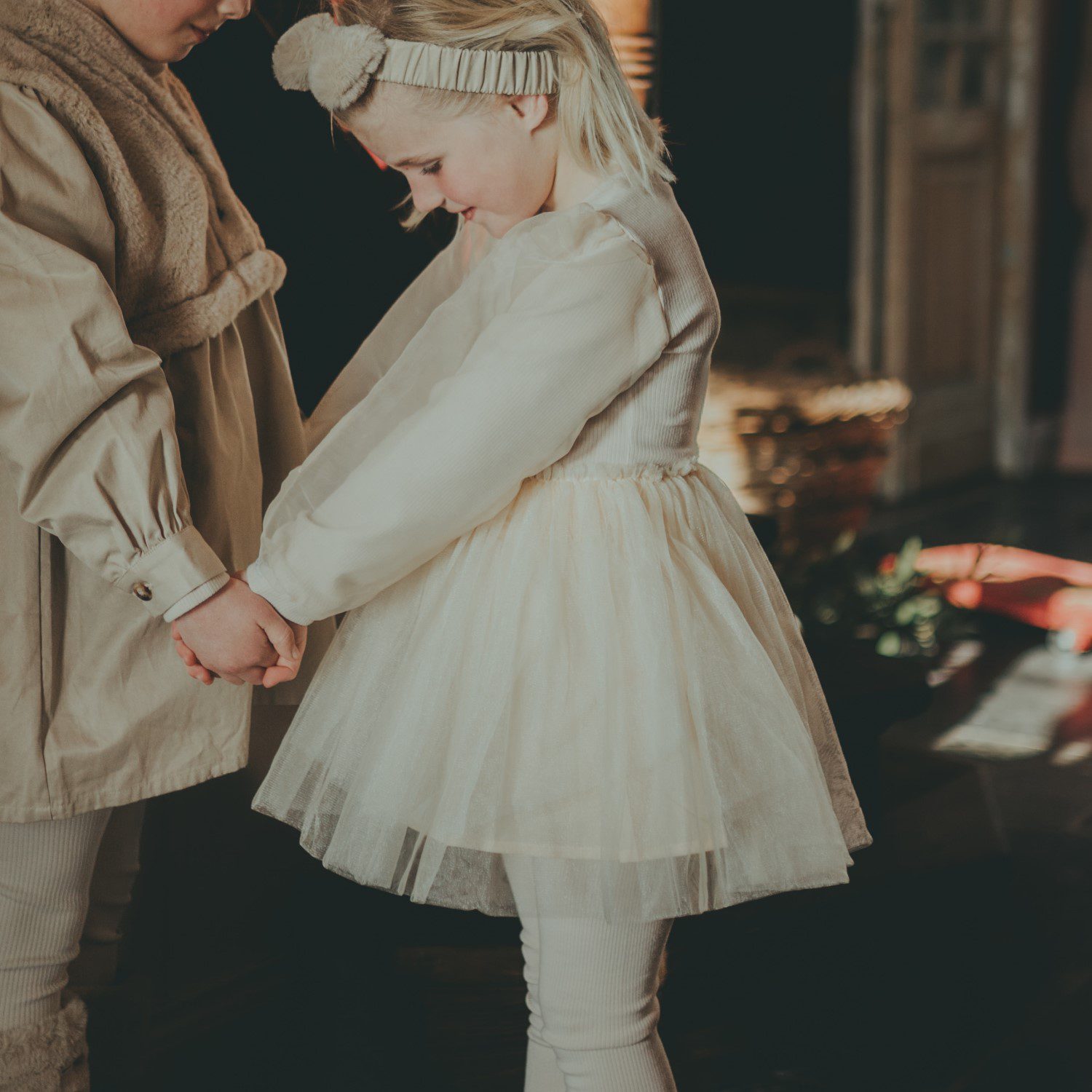 Fay Skirt | Bronze Metallic