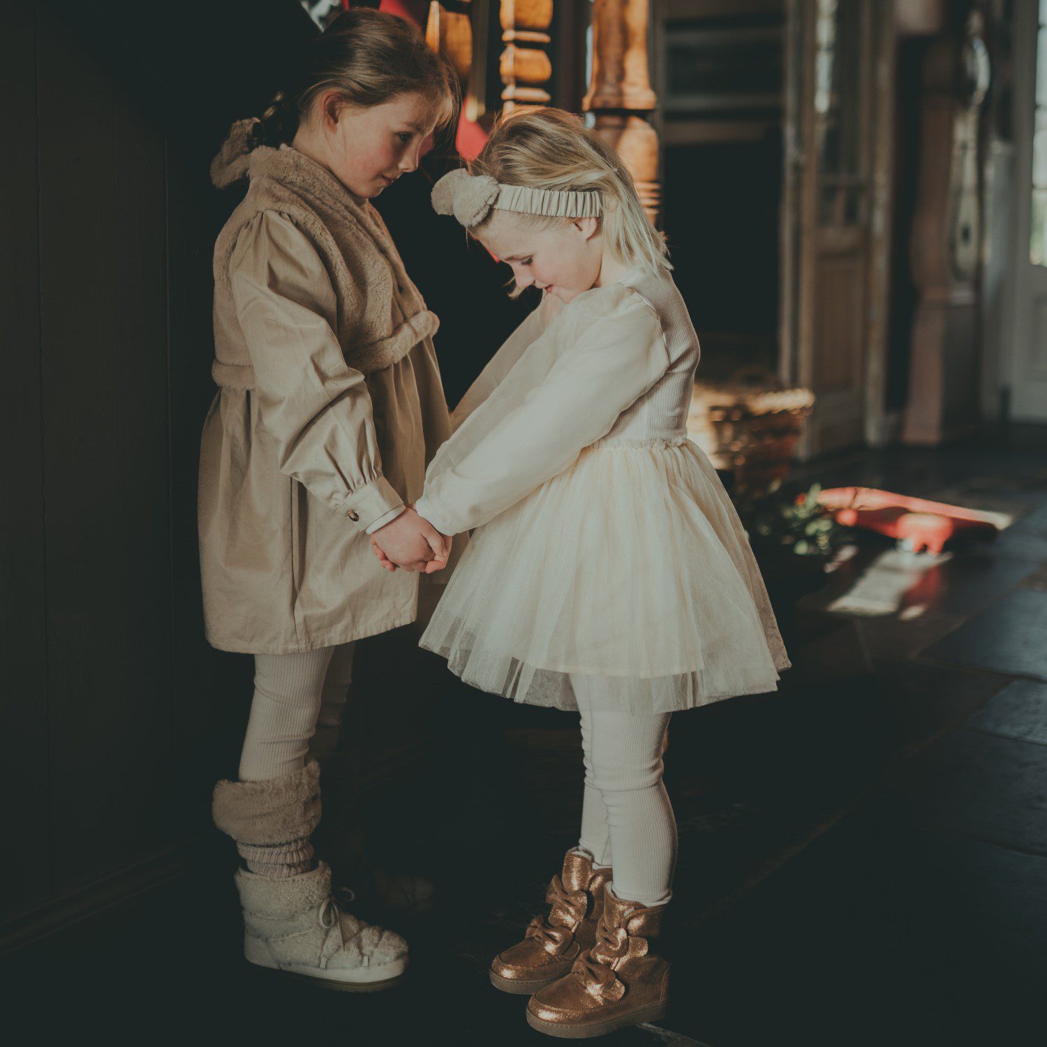 Fay Skirt | Bronze Metallic