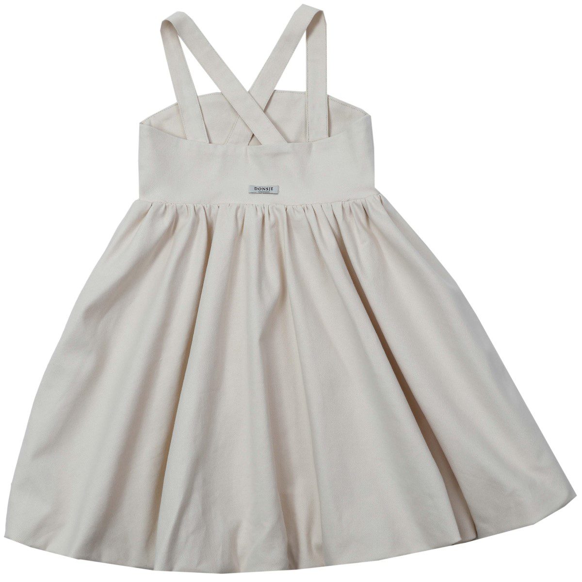 Light Brown Addie Top & Soft Powder Valeia Dress