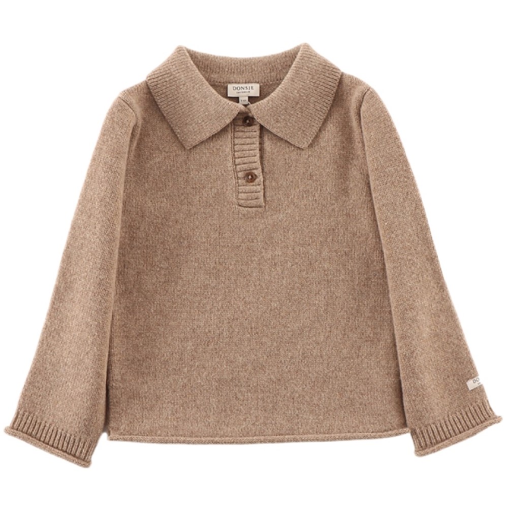 Ojan Merino Wool Sweater | Milk Chocolate Melange
