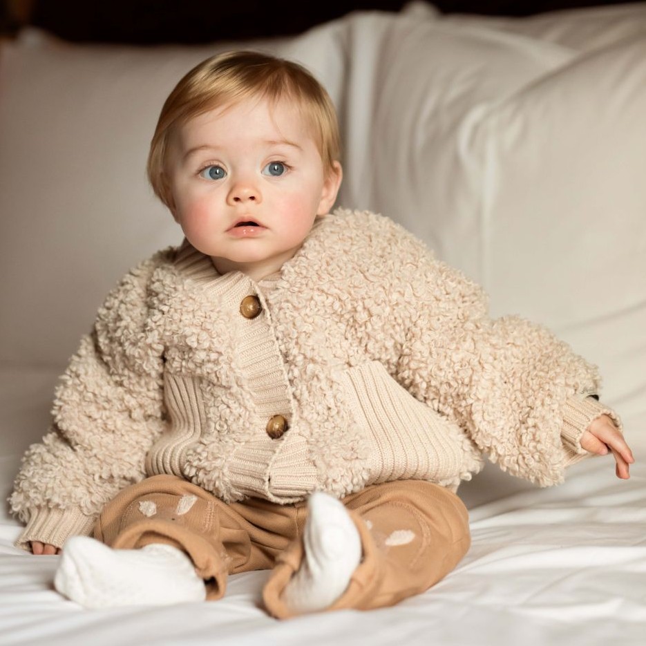Olaan Jacket Soft Taupe Teddy