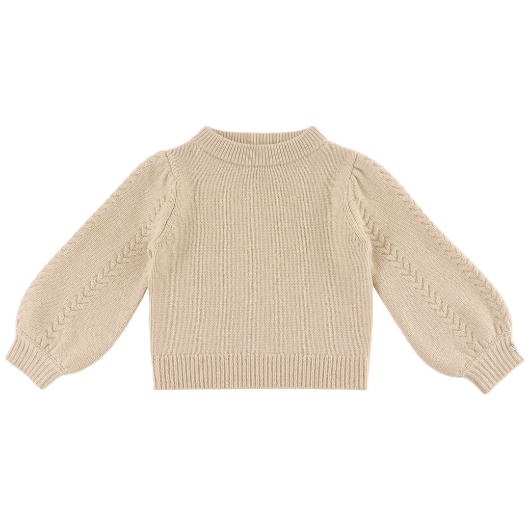 Kasine Merino Wool Sweater Soft Sand