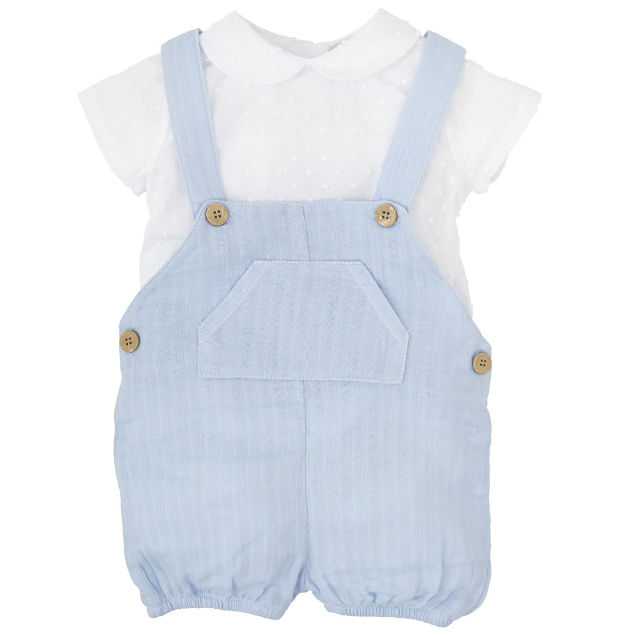 Flora Dungaree & Tshirt Set