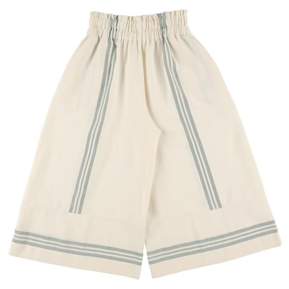 Pant Combi Skirt | Triple Green Stripe