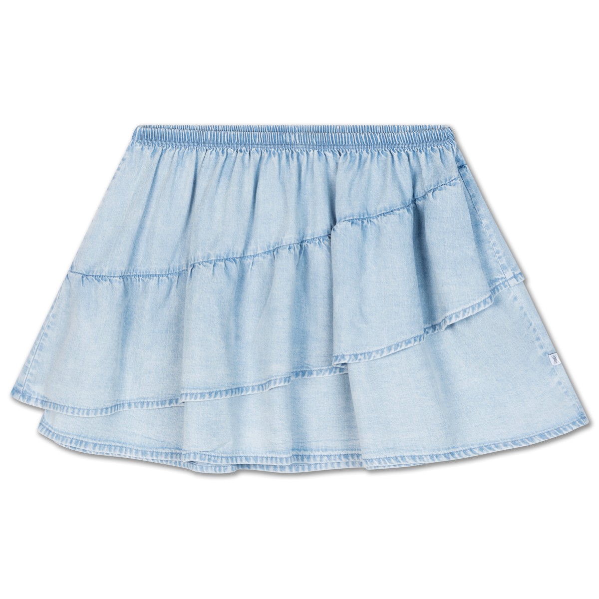 Ruffle Skirt | Bleached Blue
