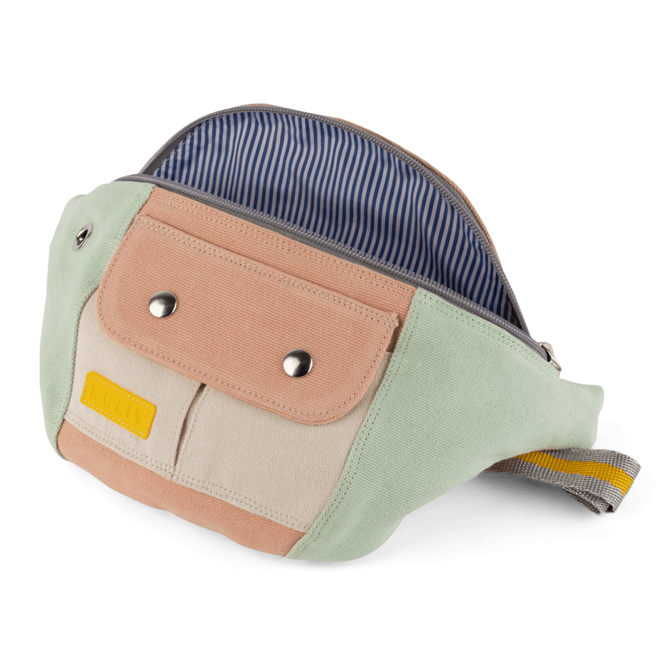 Fanny Pack | Salmon/Cream/Anis