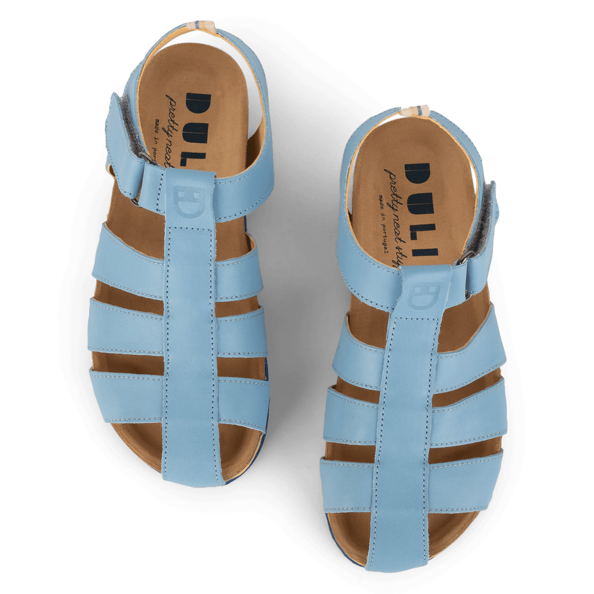 Blue Fisherman Sandals