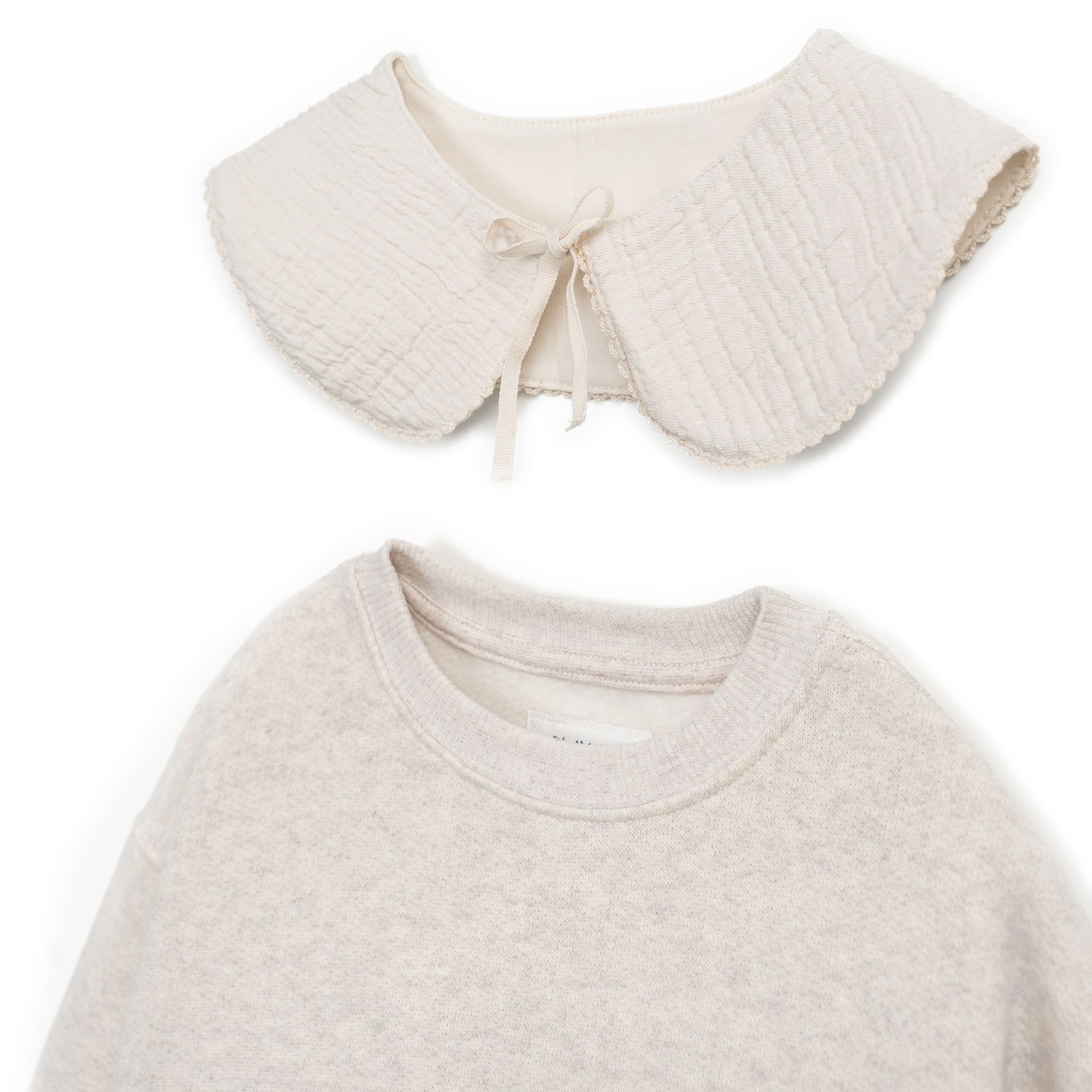 Sweatshirt W/ Collar & Fleece Trousers