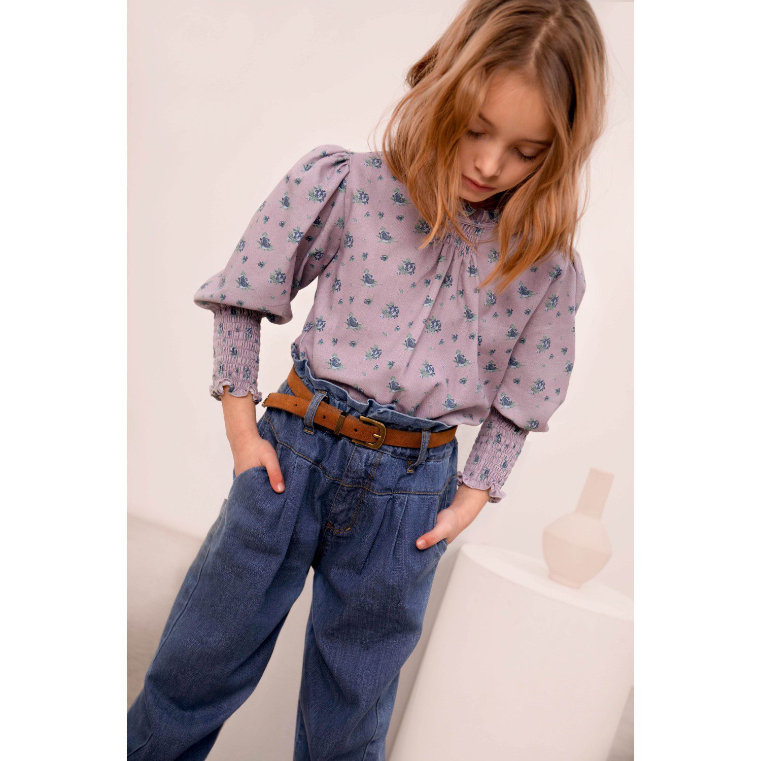 Viyella Flower Blouse