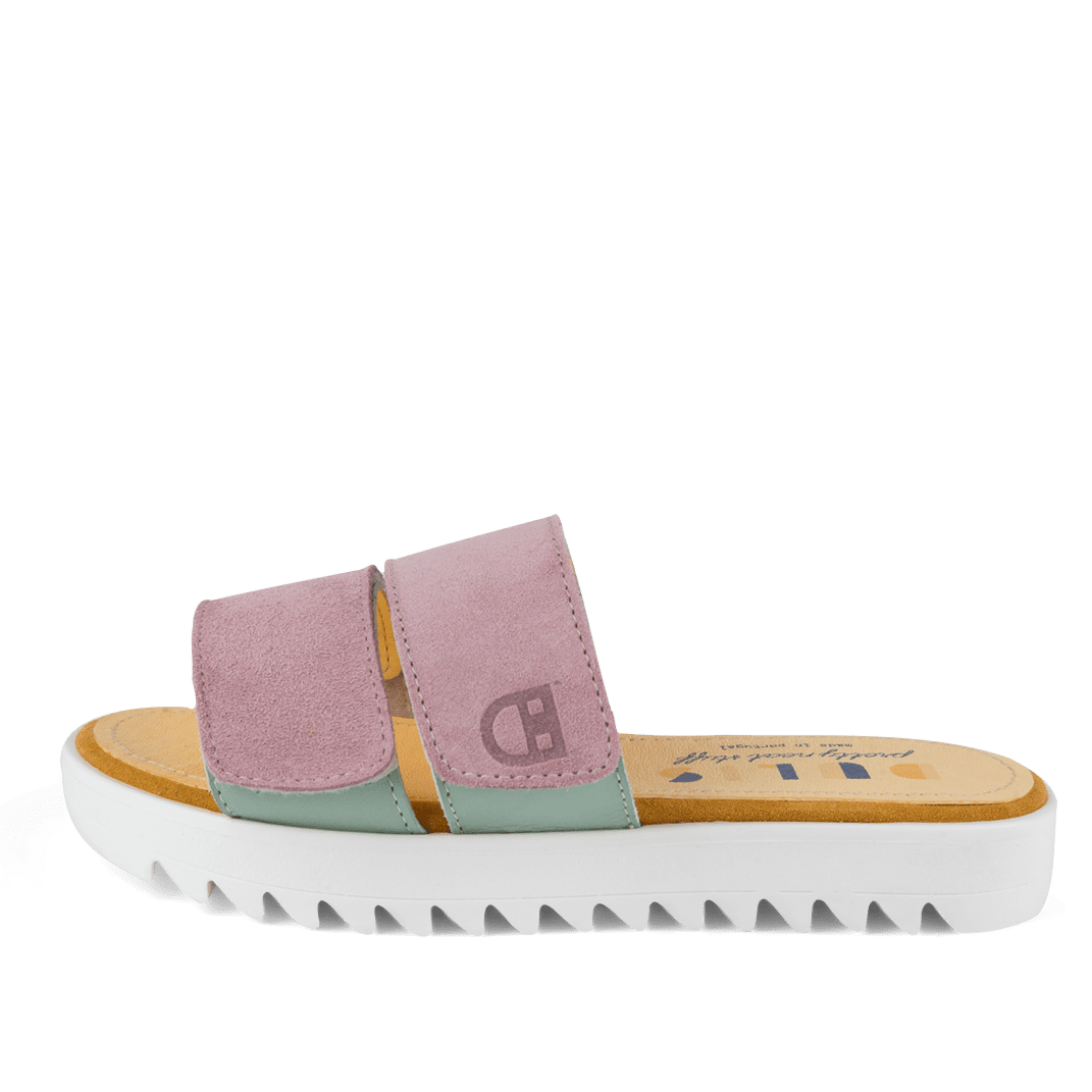 Straps Slides | Rose/Anis
