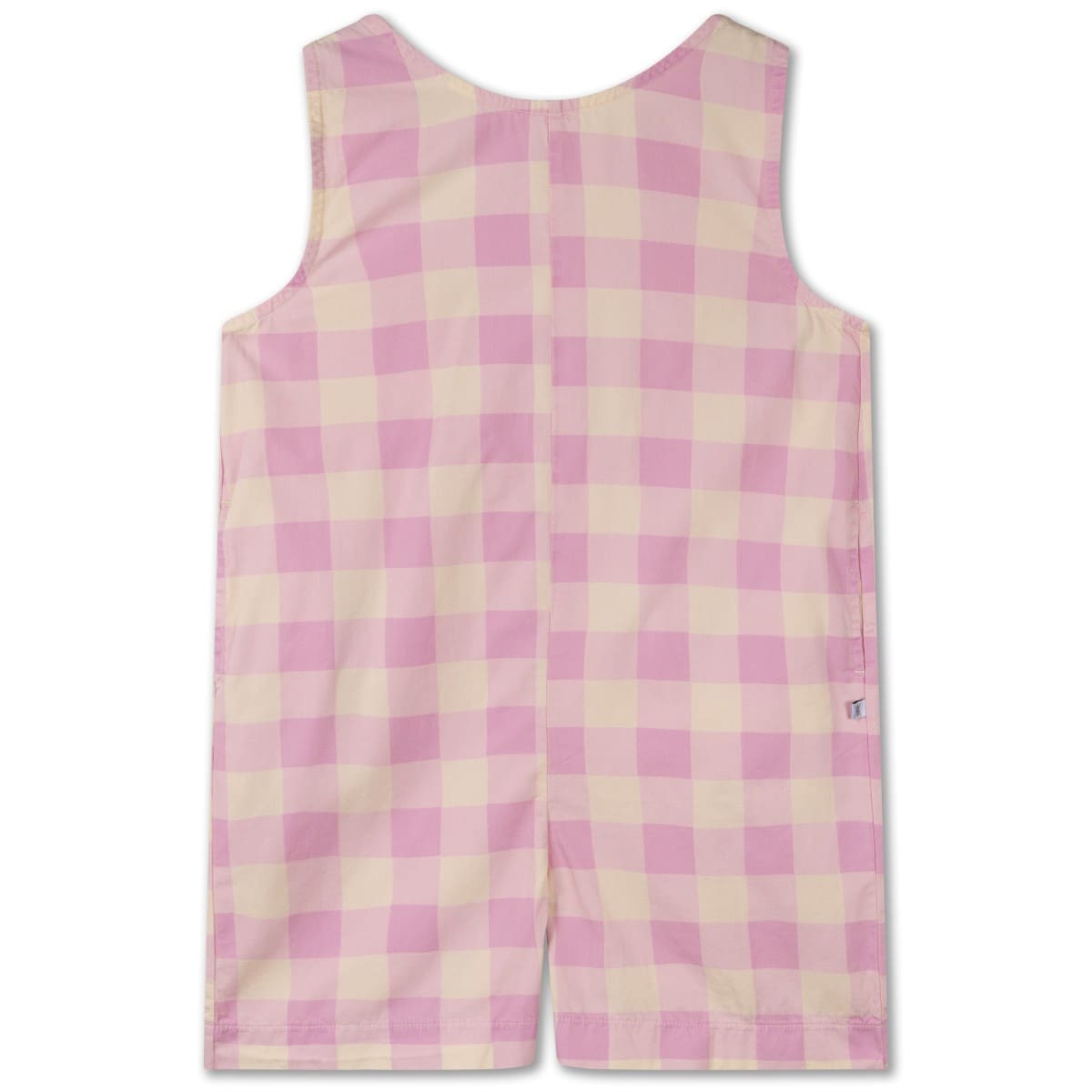 Woven One Suit | Sand Pink BB Check