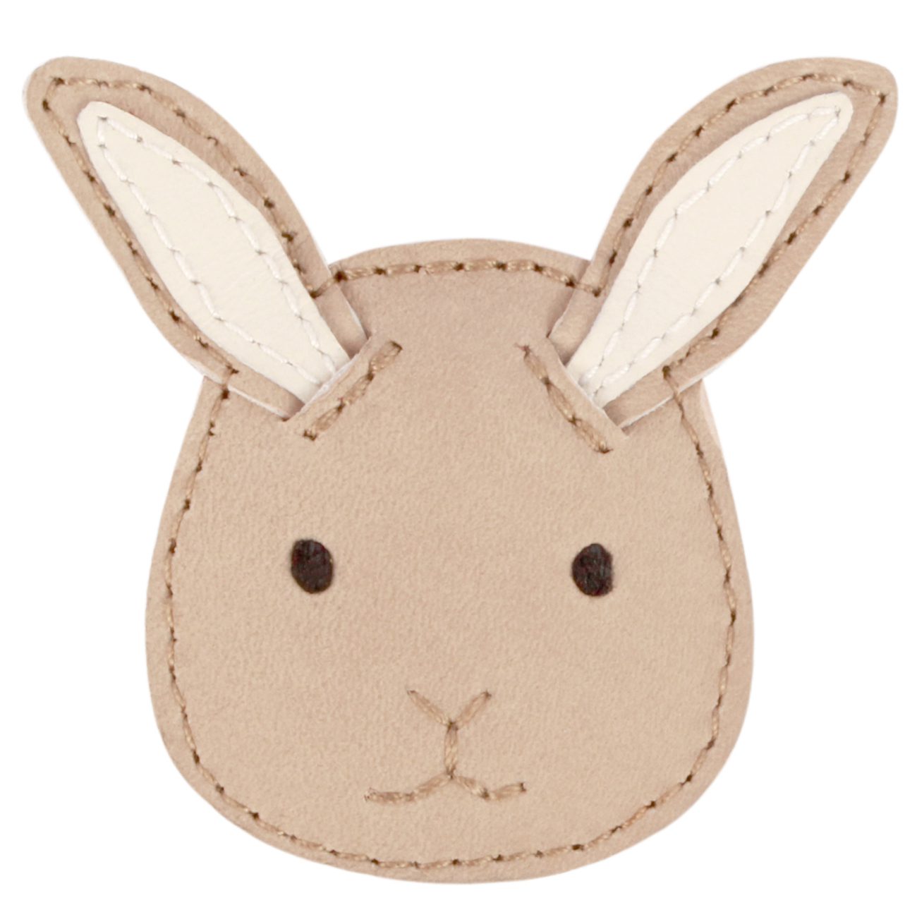 Josy Classic Hairclip | Bunny | Taupe Nubuck