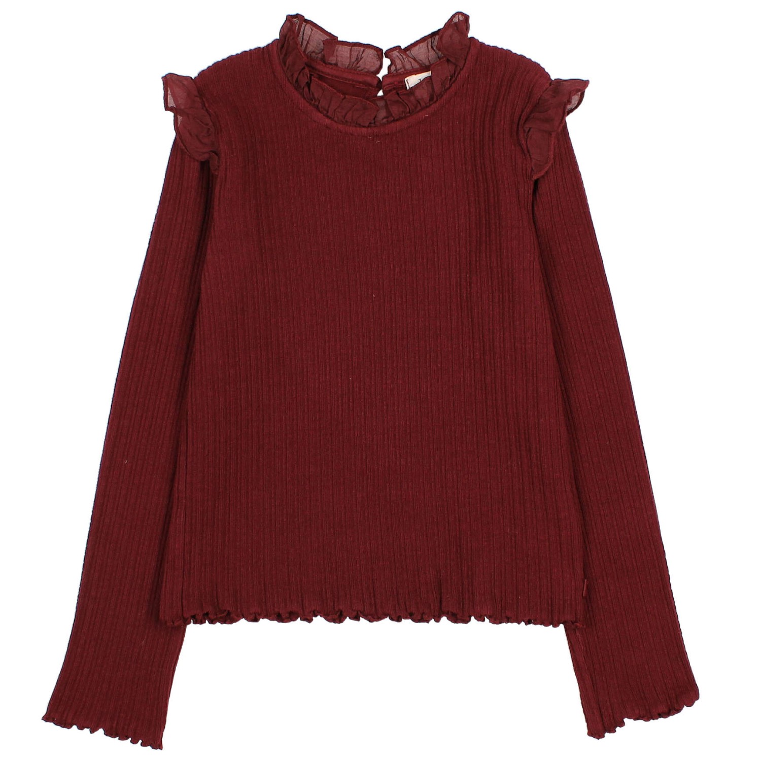 Warm Rib Long Sleeve Top
