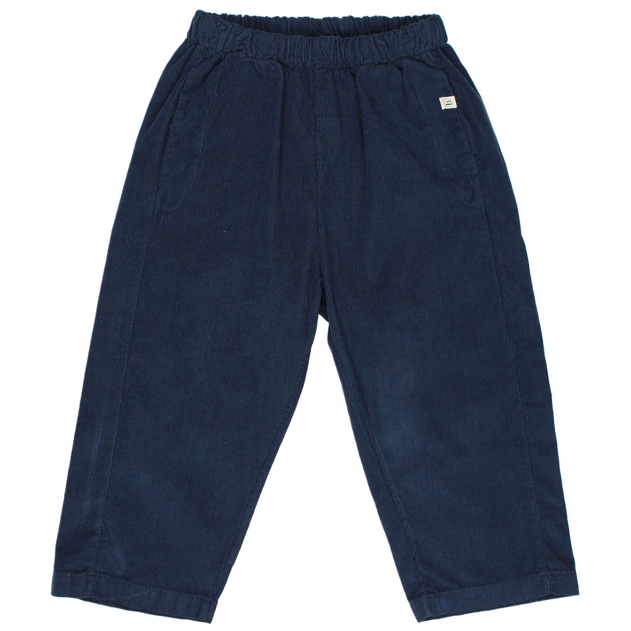 Soft Velour Pants Navy