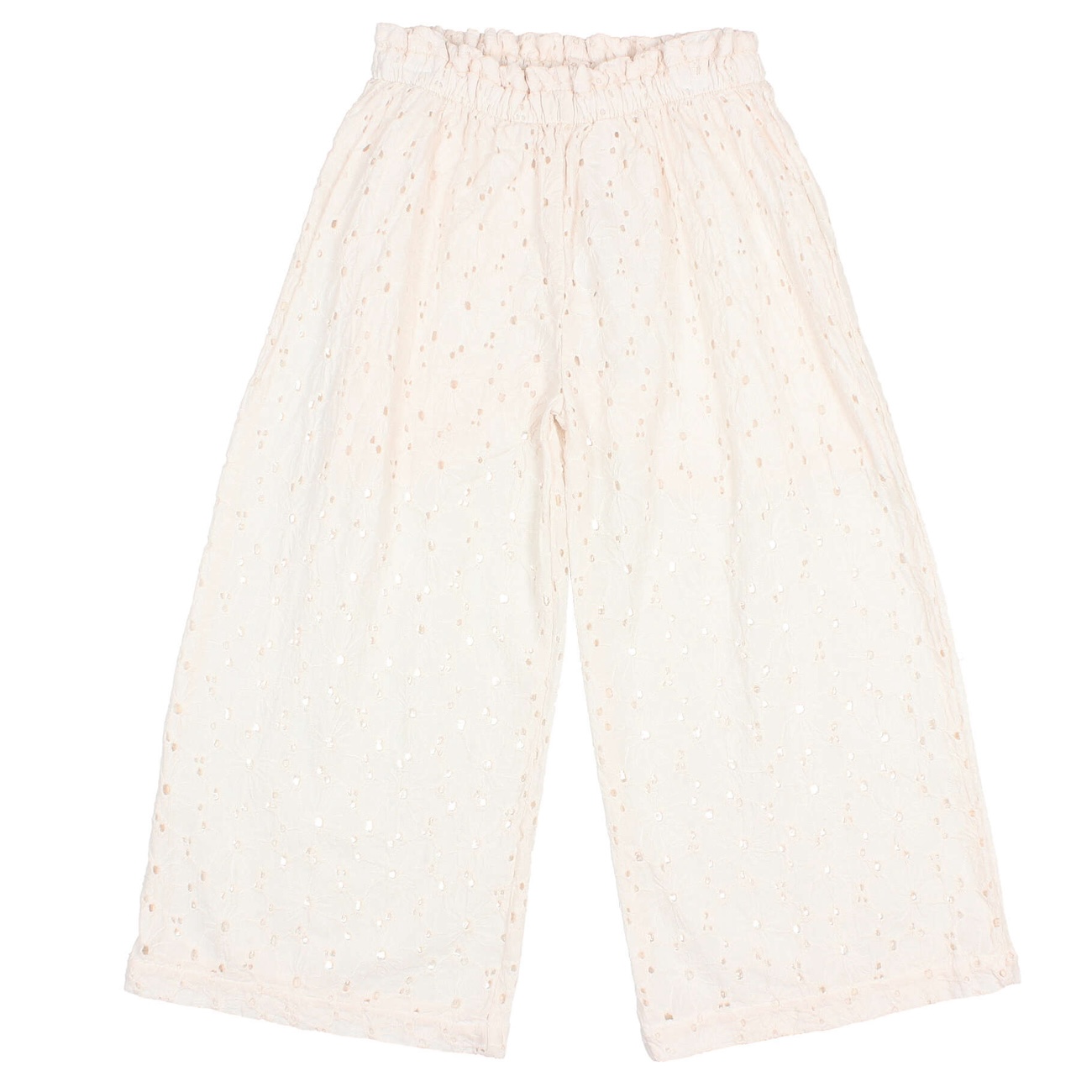 Embroidery Pants | Ivory
