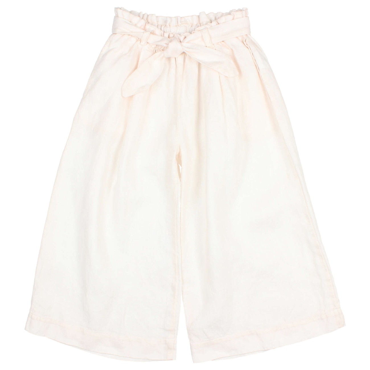 Linen Girly Pants | Ivory