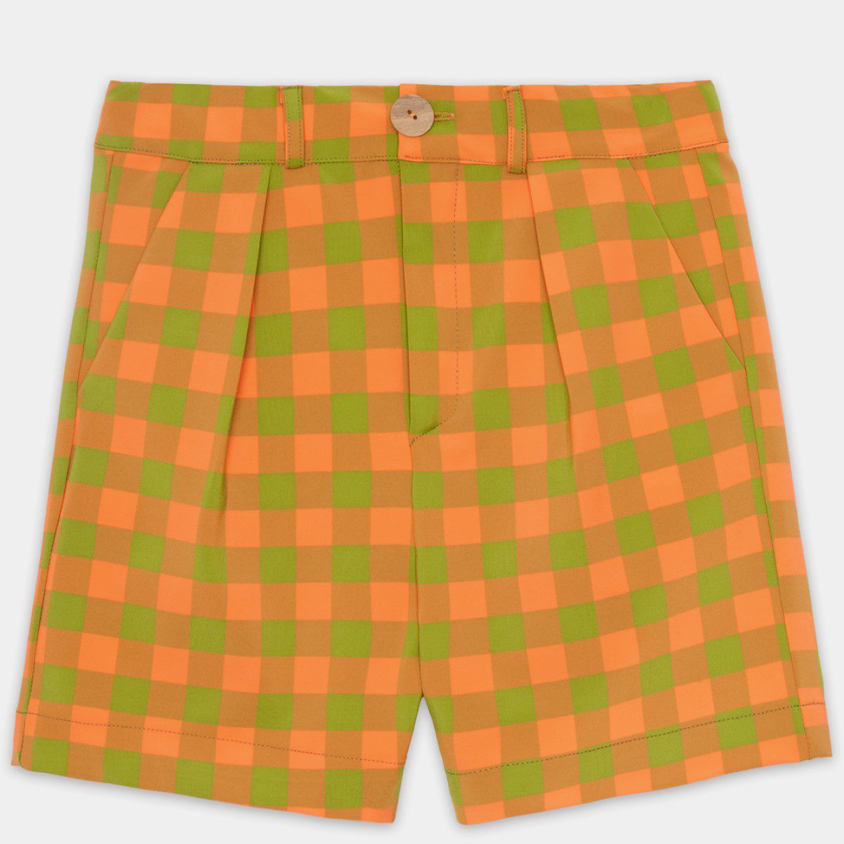 Fluor Bermuda | Orange & Green