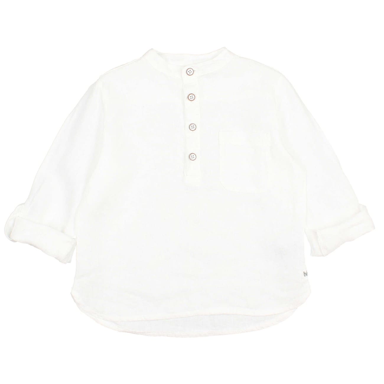 Linen Kurta Shirt | White