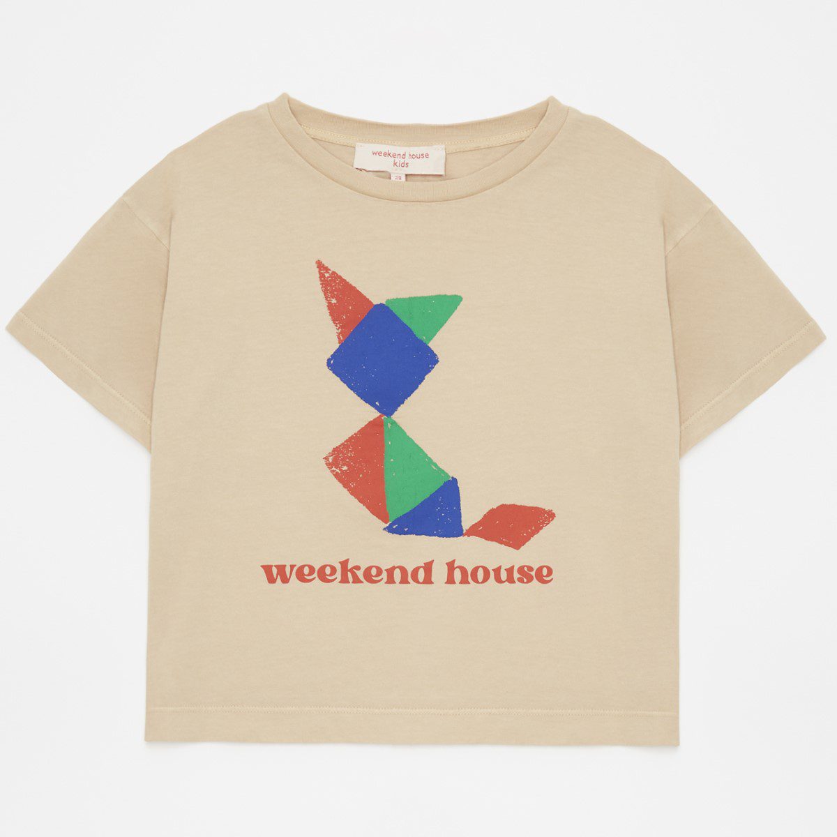 Tangram T-Shirt & Leggings | Sand