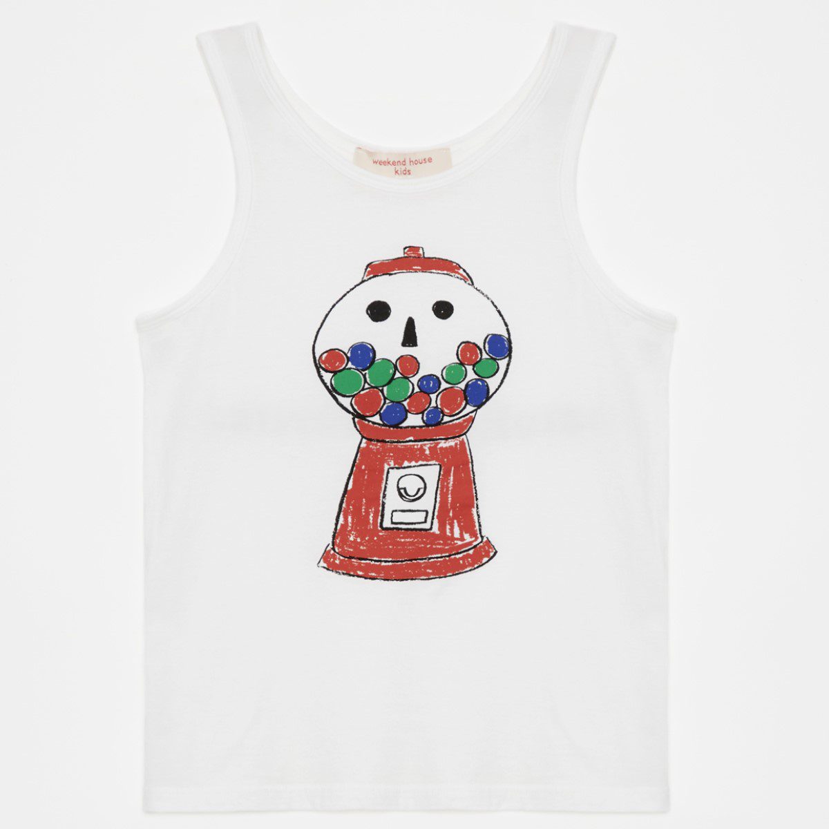 Gum Tank T-Shirt | White