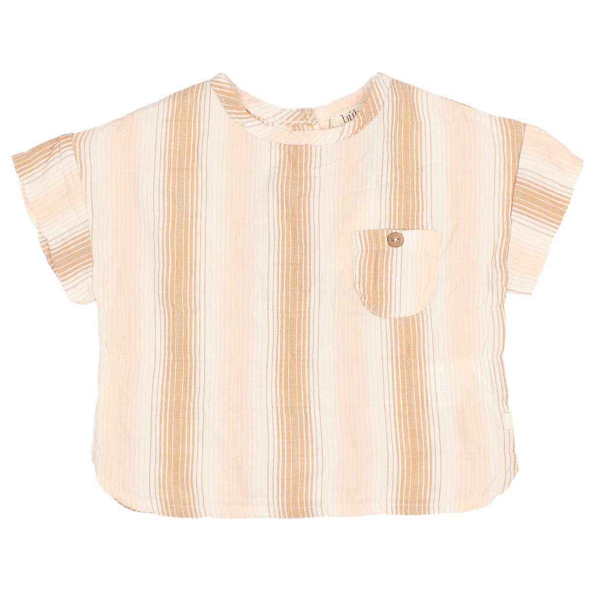 BB Stripes Shirt & Muslin Shorts