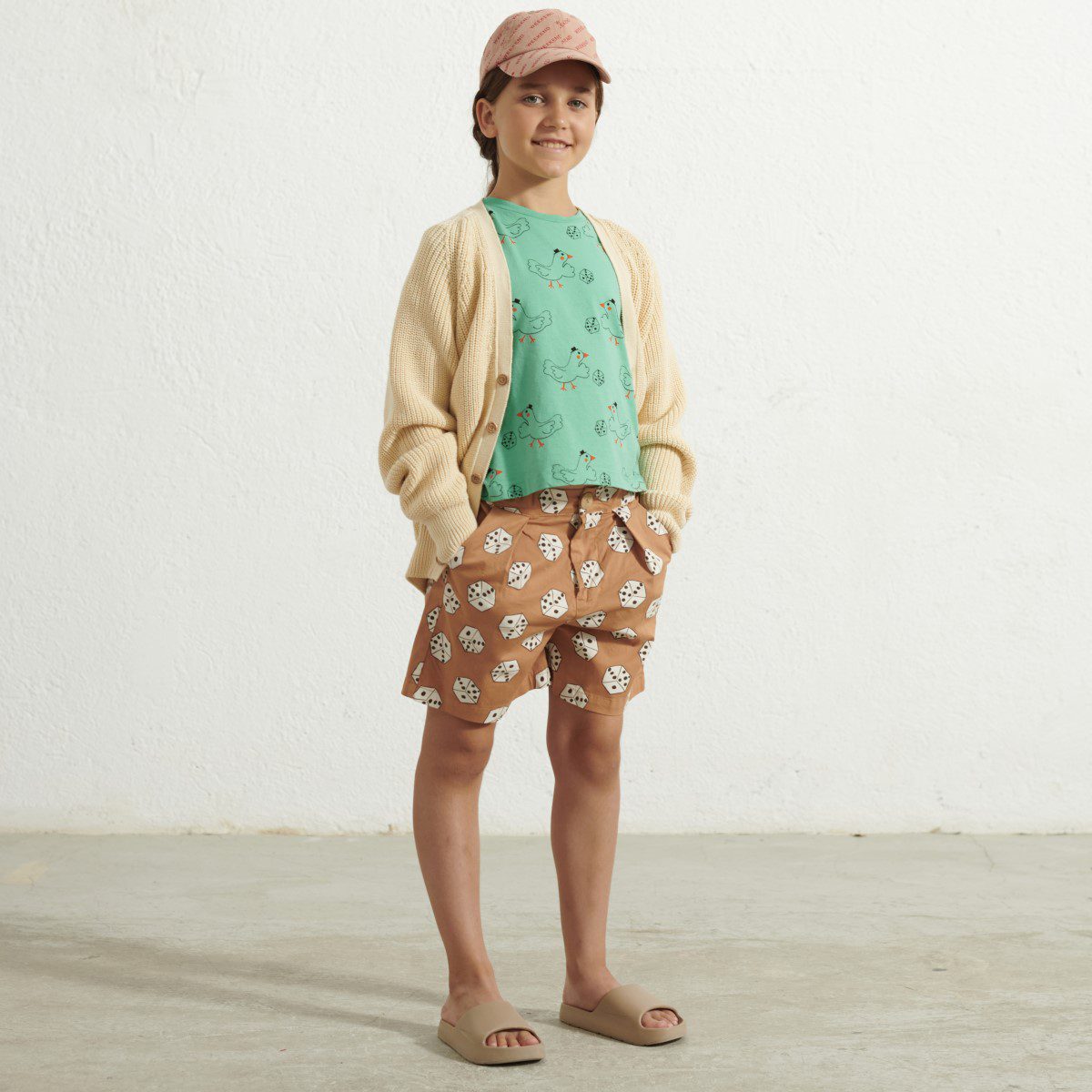 Cubes Bermuda | Camel