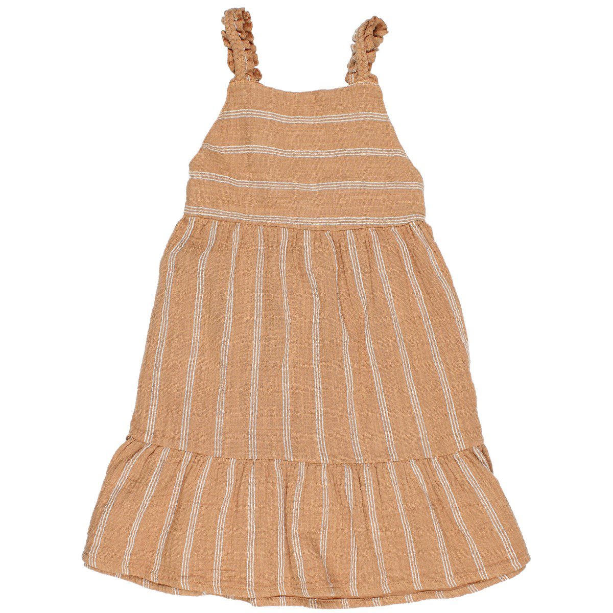Stripes Dress | Caramel