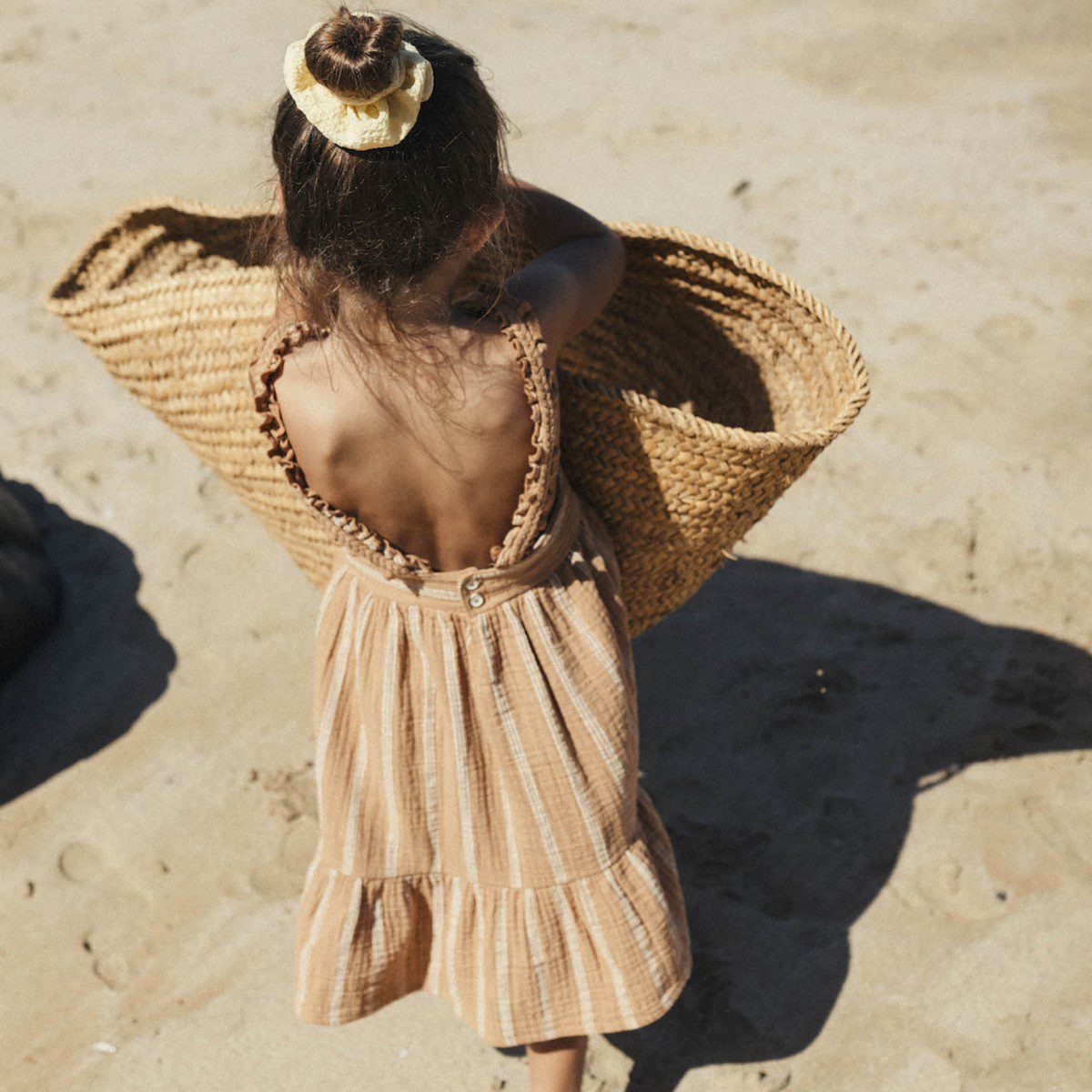 Stripes Dress | Caramel