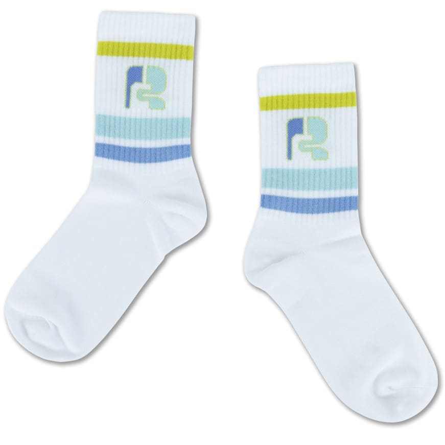 Sporty Socks | Logo R White