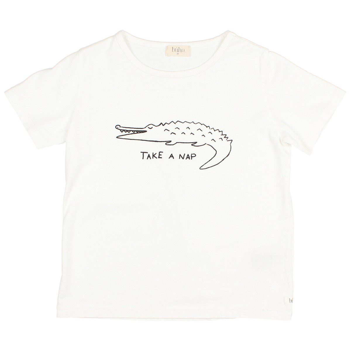 Crocodile T-Shirt | White