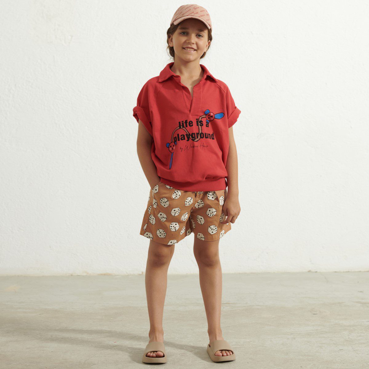 Cubes Bermuda | Camel