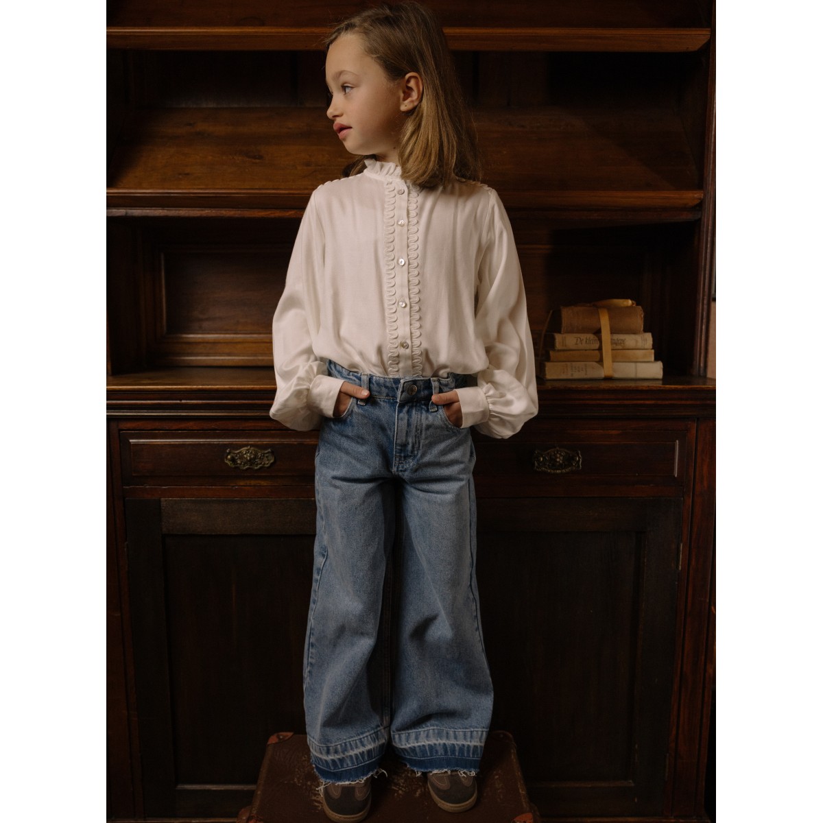 Isae Flaired Jeans Light Blue