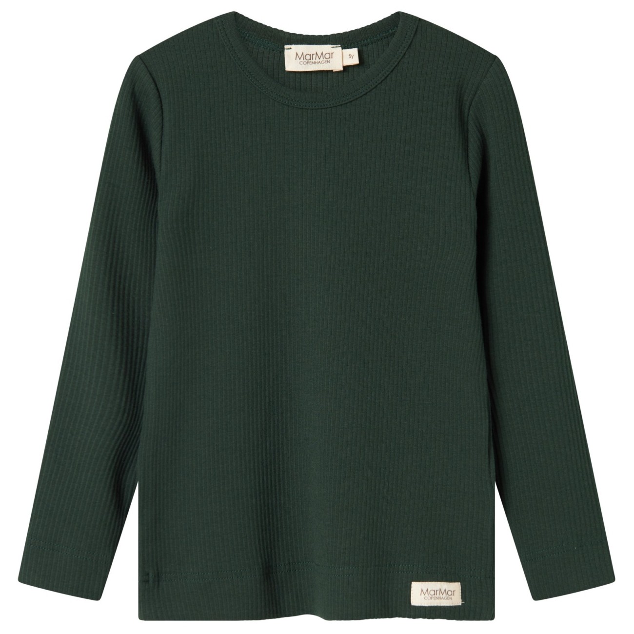 Plain LS T-shirt Dark Leaf