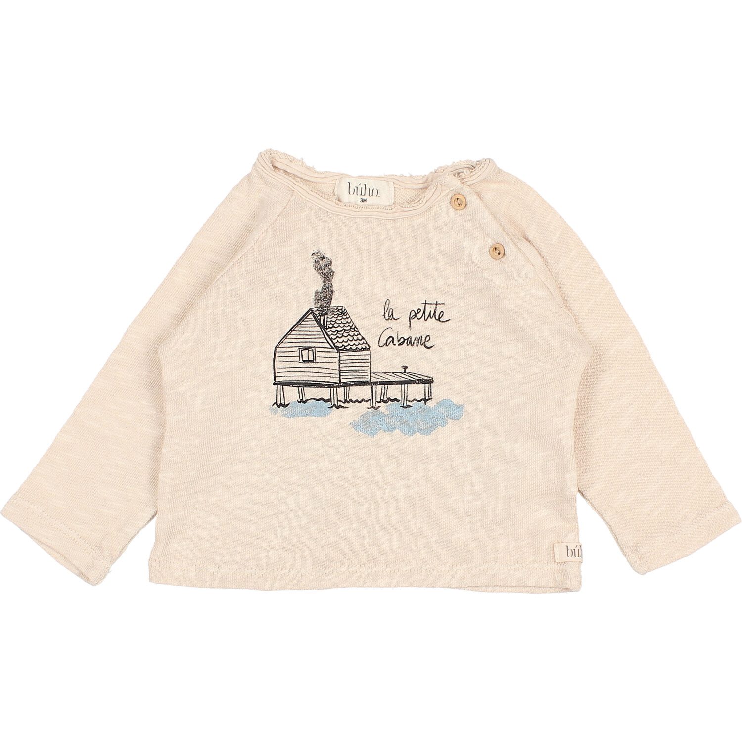 Stone Cabana top & North Sea Baby Fleece Pants