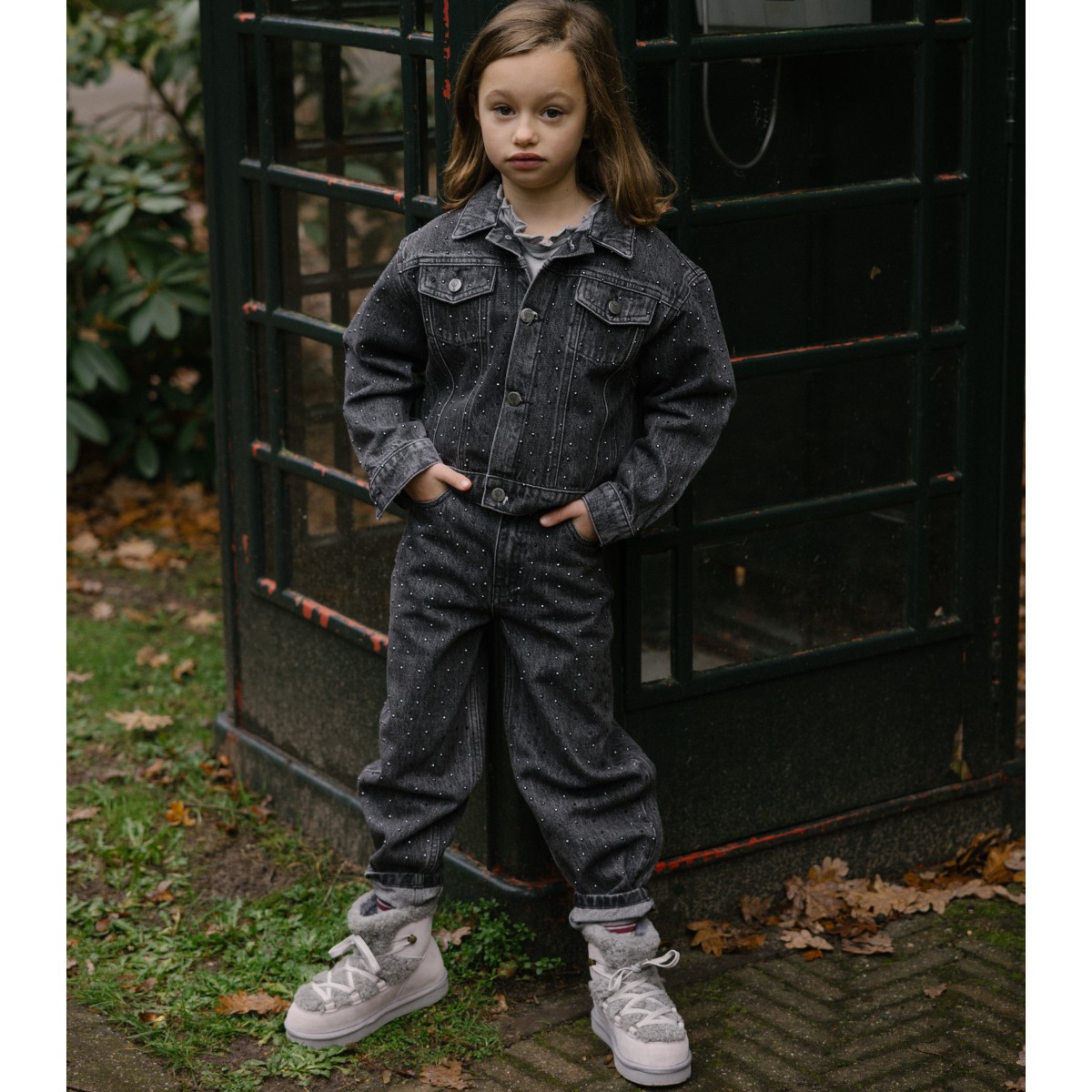 Lou Balloon Jeans Black