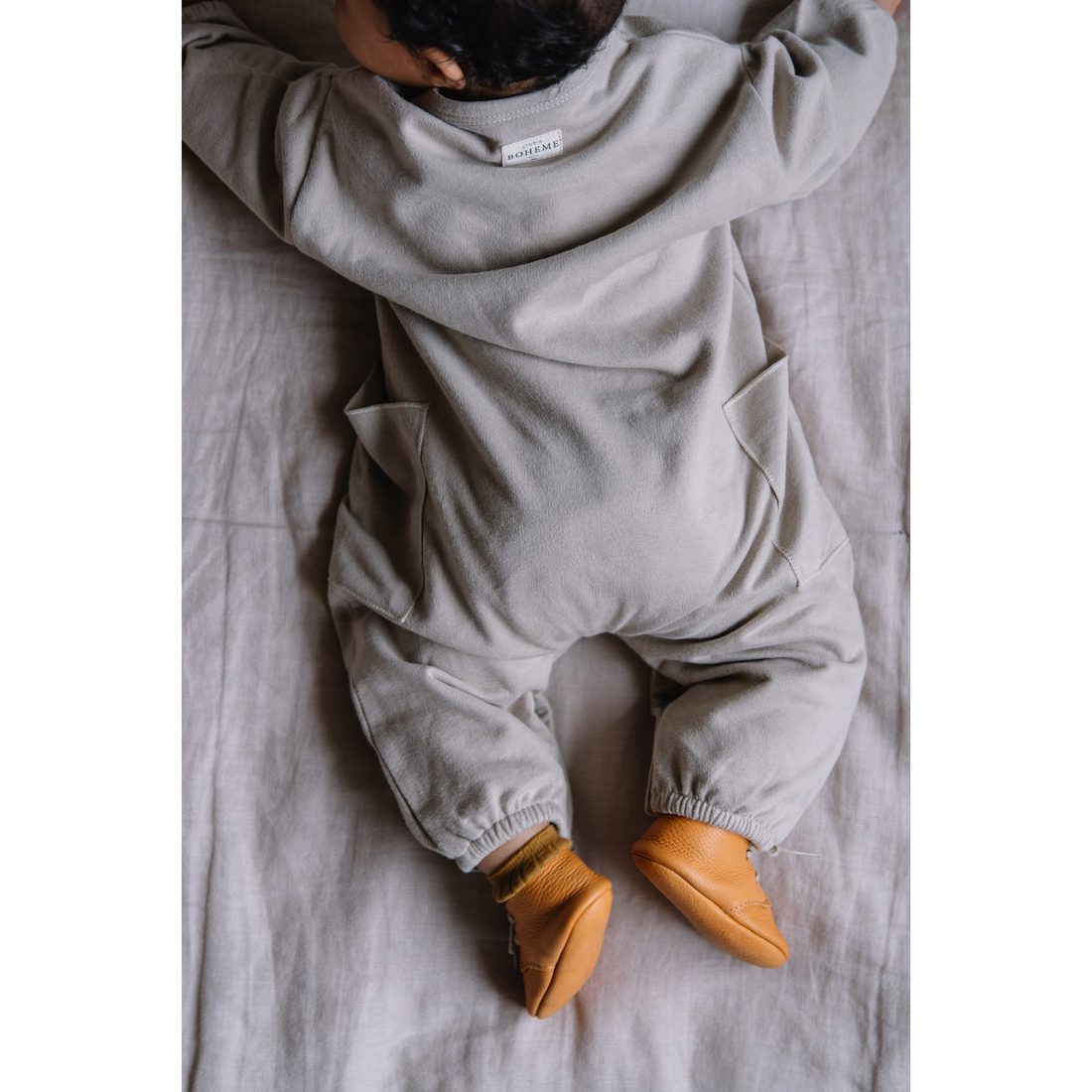 Big Papi Jumpsuit | Greige