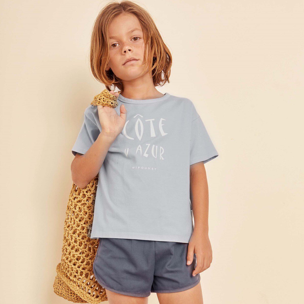 Rémy Organic Jersey T-Shirt & Luca Canvas Short | Set