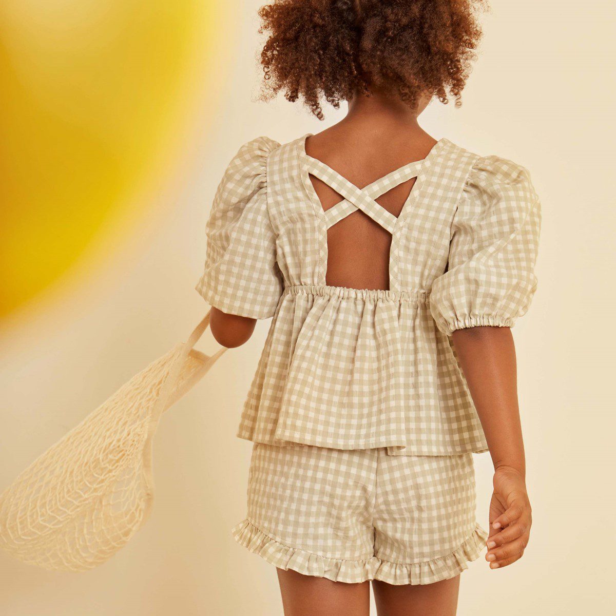 Colette Vichy Blouse & Short | Set