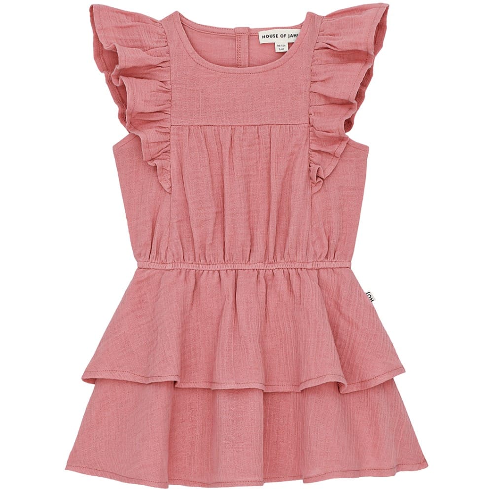 Sleeveless Ruffled Dress