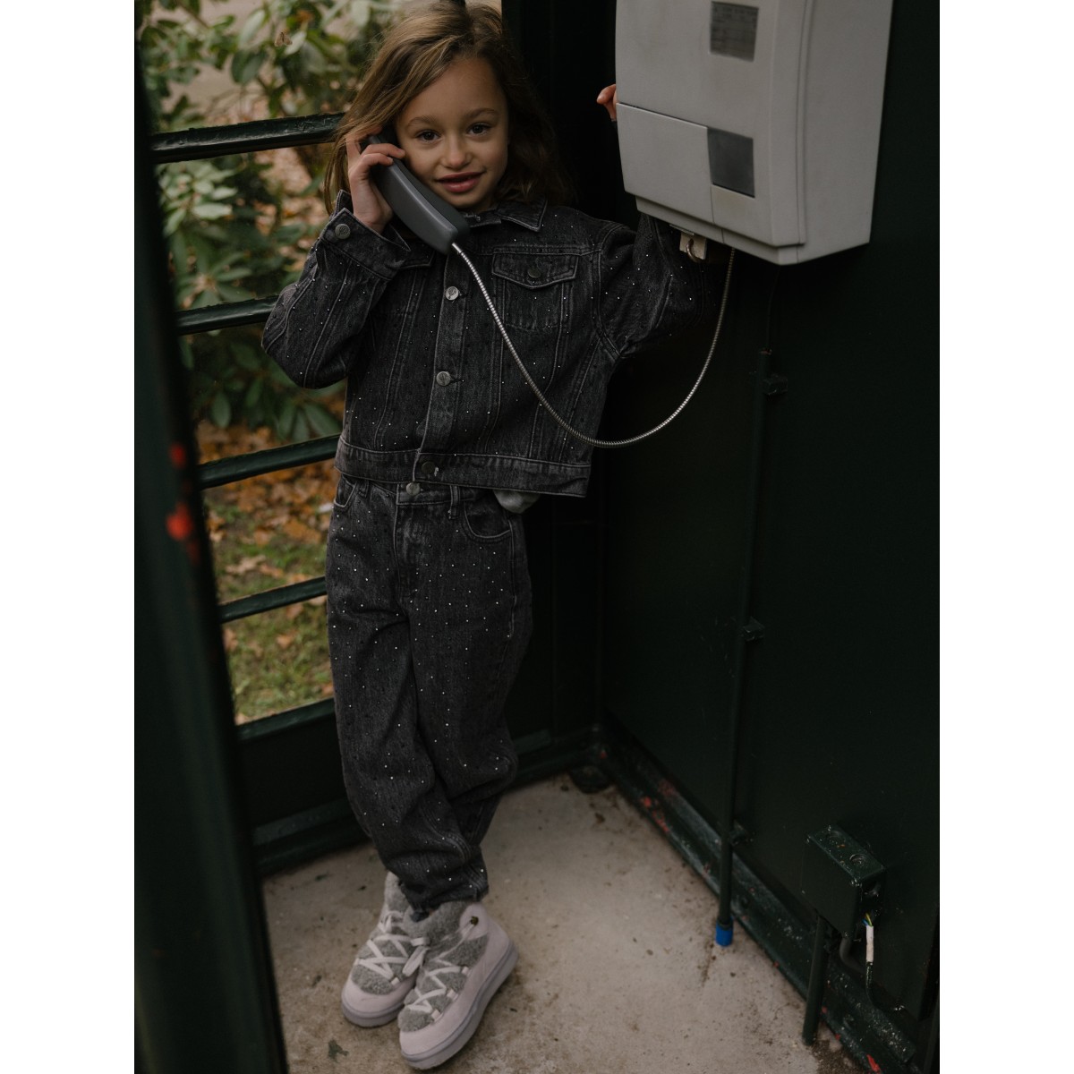 Lou Balloon Jeans Black