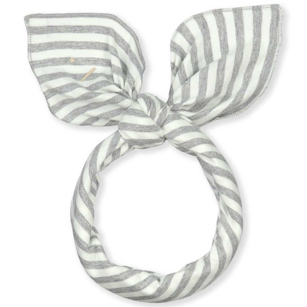 Head Scarf | Grey Melange/Off White